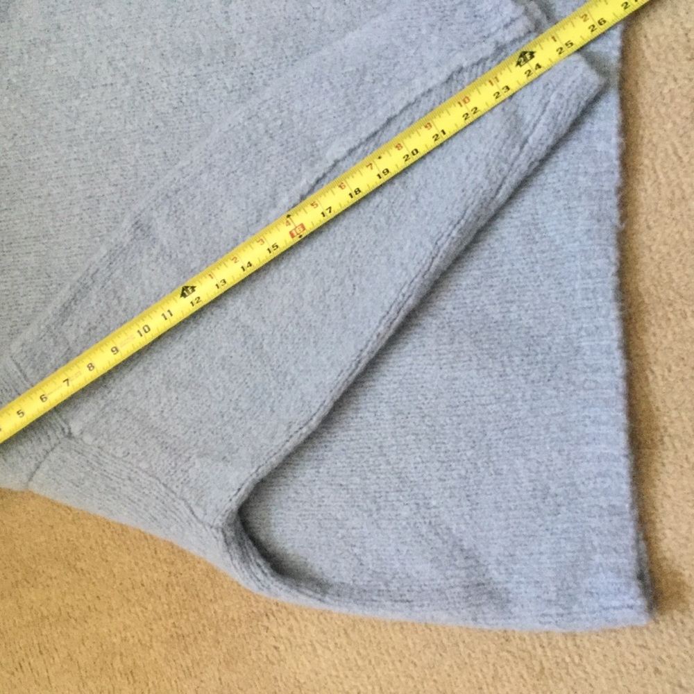 NWOT Philip Lim 3.1 sky light blue boxy alpaca wool sweater - Picture 6 of 9